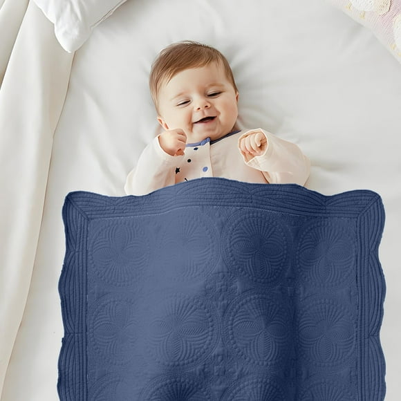 HaoXun 1 Pce Couverture Matelassée en Flanelle Fine avec Rembourrage - pour Lit, Canapé et Bureau en Plusieurs Couleurs