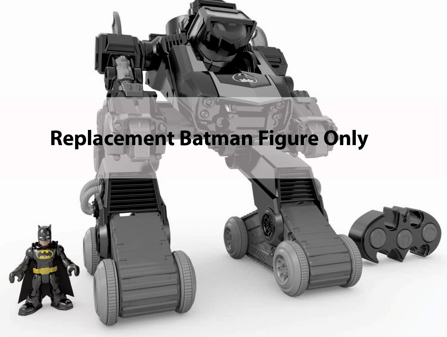 Fisher Imaginext Batbot Bat Bot Transforming DC Batman Friends BFT56 for sale online 