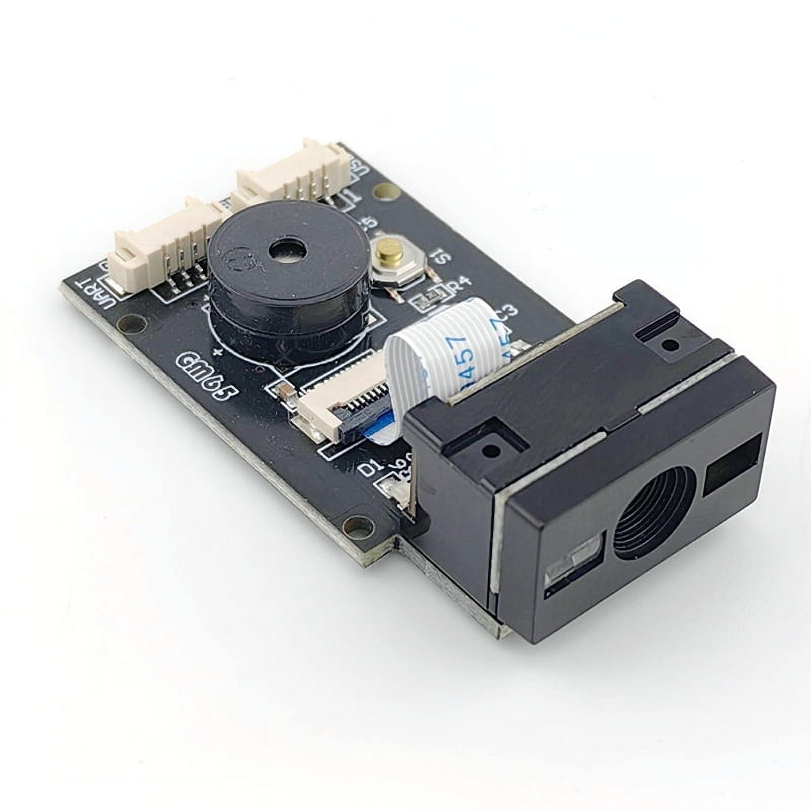 New GM65 USB Wired Barcode Scanner 1D 2D Bar Code Reader QR Code Reader Module CMOS Buzzer for Reminding with Cable UART