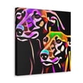 thumbnail image 5 of "Greyhound in Motion" - Canvas, 5 of 25