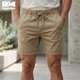 thumbnail image 5 of Short Bermuda Hombre Moda Casual Playa Algodón beige Mediano, 5 of 6