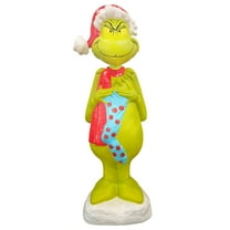 Christmas LED Blow Mold Outdoor Decor Dr. Seuss' The Grinch 13.38 in x 10.23 in x 36.02 in 3.63 lb