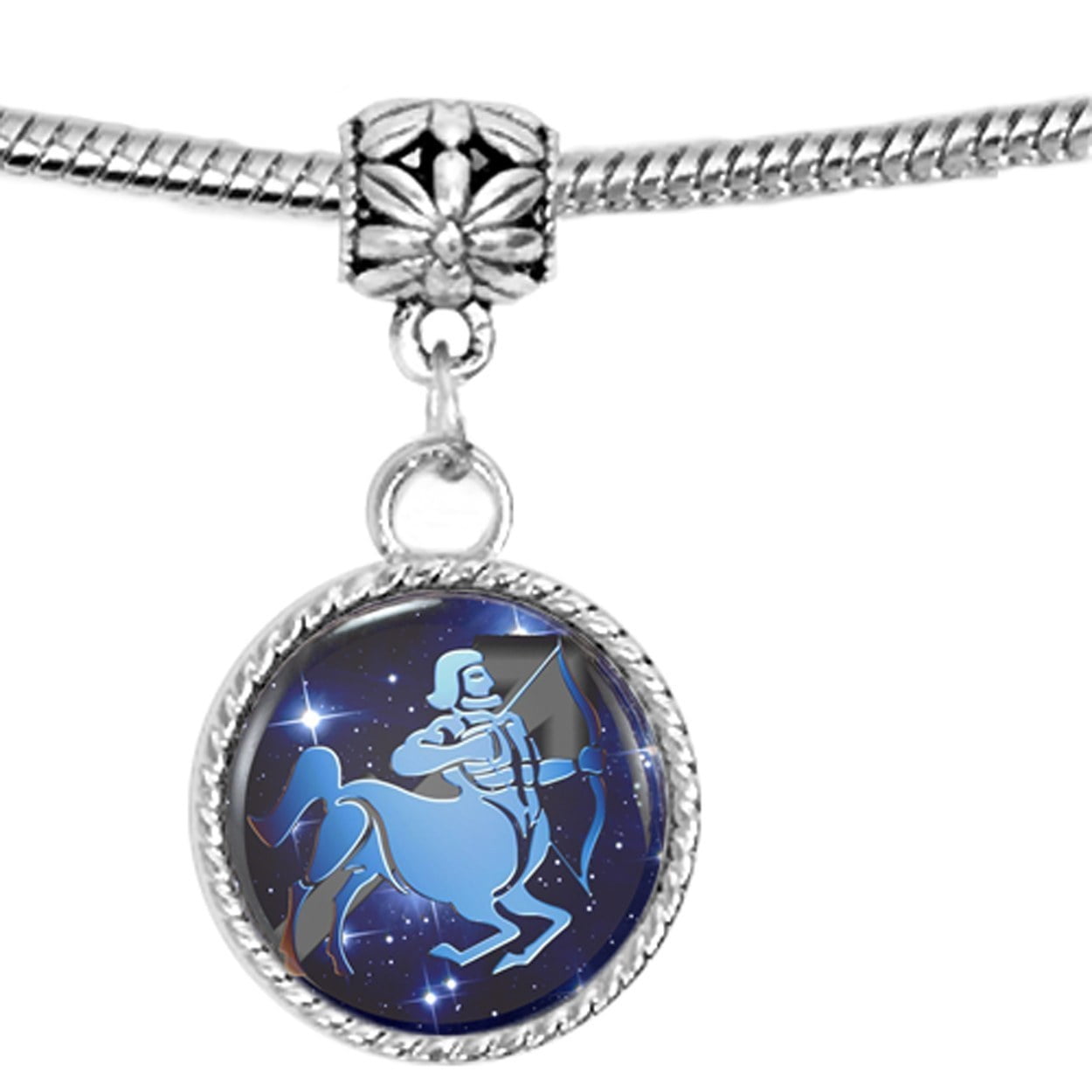 Horoscope Zodiac Sign Sagittarius Charm Bracelet