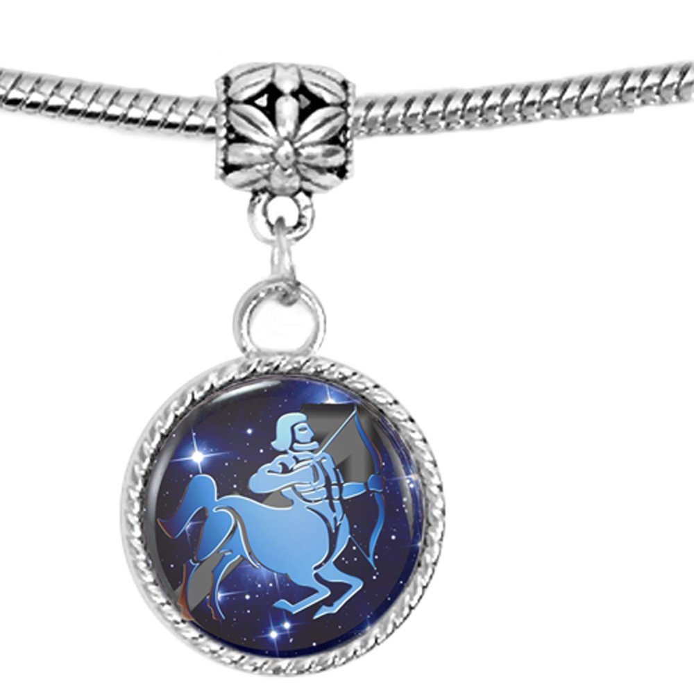 Horoscope Zodiac Sign Sagittarius Charm Bracelet