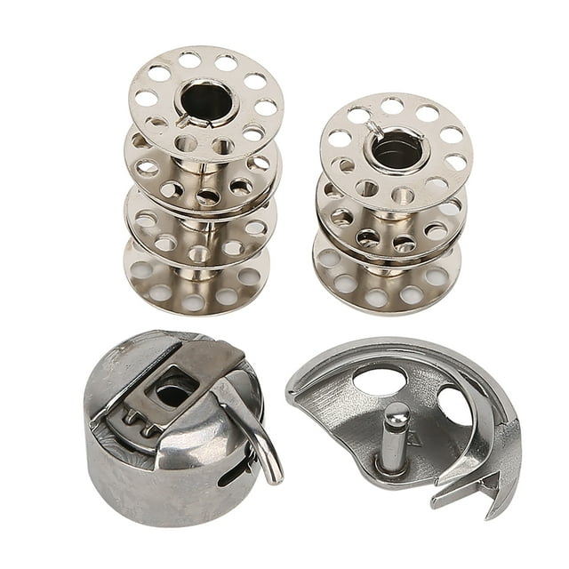 Sewing Machine Bobbin,Bobbins + Bobbin Case Shuttle Hook Household Sewing Machine Parts Achieve More