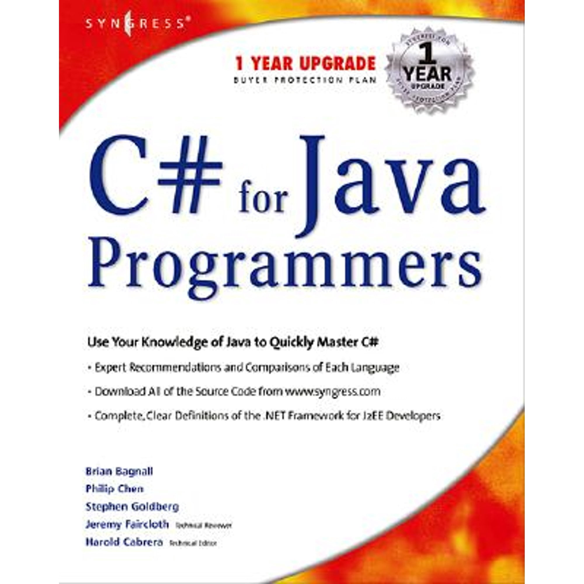 C# for Java Programmers (Paperback) by Harold Cabrera