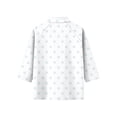 thumbnail image 4 of Zip-Front Polo Top for Women - Casual 3/4 Sleeve Blouse with Collar, Perfect for Golf, Tennis or Active Lifestyle Green 2XL, 4 of 7