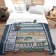 thumbnail image 2 of LHSHID Personalized to My Son Blanket from Mom Dad Lightweight Flannel Throws Custom Name Gift for Boy Men Super Soft Comfy Blankets Birthday Christmas Decor Couch Sofa, 2 of 9