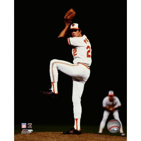- Jim Palmer #22 winds up to pitch during game 6 of the 1979 World Series at Memorial Stadium October 16 1979 Photo Print