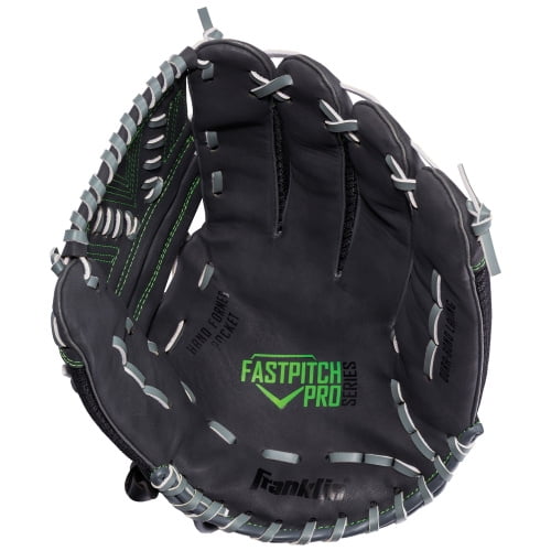 (11.0) - Franklin Sports Fastpitch Pro Softball Glove Lime - Left Handed Thrower