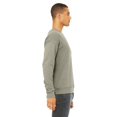 thumbnail image 3 of Bella Canvas Men`s Drop Shoulder Fleece, XS, Heather Stone, 3 of 3