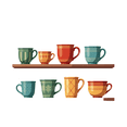 thumbnail image 3 of Cartoon Coffee Theme Stickers, Waterproof Coffee Theme Sticker for Water Bottle Laptop Phone Cases Planner Skateboard Luggage Helmet Party Favor Decor, Ideal for Adults Teens Teacher Rewards, 3 of 9