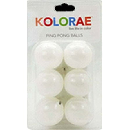 KOLORAE PING PONG BALLS - WHIT