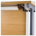thumbnail image 3 of D-line Decorative Mini Cord Cover, 60" X 1.25" X 0.5" Covers, White, 3 of 5
