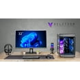 thumbnail image 2 of Velztorm LCD Black Praetix Gaming Desktop PC (Intel i9-13900K 2.20GHz, Radeon RX 6700 XT 12GB, 32GB DDR5, 512GB PCIe SSD + 2TB HDD, 360mm AIO, 1000W PSU, RGB Fans, WiFi 6E, Win 11 Pro) VELZ0092, 2 of 7