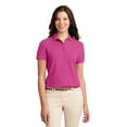 thumbnail image 1 of Polo Port Authority® Ladies Silk Touch™. L500 Autoridad Portuaria L500, 1 of 1