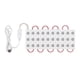 thumbnail image 4 of Tira De Luz De 4.92 Pies Con Alimentación Usb, Lámpara De Cinta De Espejo De Maquillaje De Tocador Con 10 Tiras De Led, Pegatina De Doble Cara De Inducción Manual Para Dormitorio, Tocador, Peluquería Yuarrent HA028069-04, 4 of 5