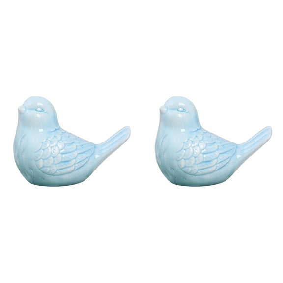 2PCS Cute Ceramic Birds Toilet Caps for Bottom Of Toilet Decorative Animal Toilet Covers Toilet Screw Covers Funny Athroom Decor Home Decor