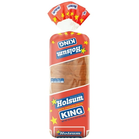 Holsum King White Bread, 22 oz.