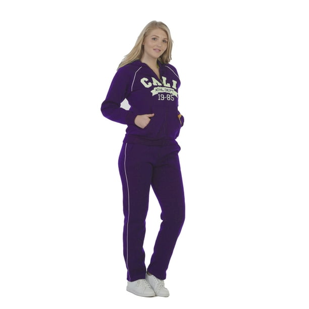 womens fleece sweatsuit