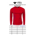 thumbnail image 2 of Shaka Wear Men's Thermal Long Sleeve Crewneck Waffle Shirt XS-5XL, 2 of 2