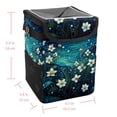 thumbnail image 5 of Starry Plants Foldable Mini Trash Can for Car with Lid, Leak-Proof, and Hanging Storage Bag - Car Trash Can, 5 of 6