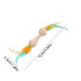 thumbnail image 3 of 2Pcs Interactive Cat Toys for Indoor Cats, Cat Ball Toy with Colorful Feathers, Cat Teeth Grinding Teeth Cleaning Toys, 3 of 5