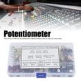thumbnail image 4 of Guitar Potentiometer Set,80Pcs Potentiometer B5K B10K Adjustable Potentiometer Potentiometer Exquisite Design, 4 of 8