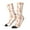 White, variant on Labrador Retriever Dog Crew Socks for Men & Women, Breathable Casual Athletic Ankle Socks