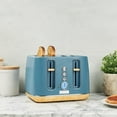 thumbnail image 2 of Open Box Haden Dorchester 4 Slice Retro Toaster with Control Knob, Stone Blue, 2 of 11