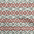thumbnail image 1 of oneOone Silk Tabby Maroon Fabric Asian Ikat Craft Projects Decor Fabric Printed By The Yard 42 Inch Wide, 1 of 4