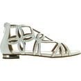 thumbnail image 2 of FOREVER TORY-63 Womens Cut Out Back Zip Flat Sandals, 2 of 4