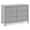 Grey, variant on DaVinci Charlie 6-Drawer Double Dresser