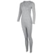 thumbnail image 5 of Pantalones con de Maternidad Tamaño Asiático Grande Apoyo Enfermería - Gris, M Gris m BLESIY blusas de enfermería, 5 of 8