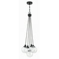 thumbnail image 6 of 53395-FB Craftmade Lighting Que - Five Light Pendant in Transitional Style - 14.75 inches wide by 39.25 inches high-Flat Black Finish    -Traditional, 6 of 7