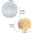 thumbnail image 5 of rose flowers 3d silicone candles shape, Food grade mold for soy wax candle, beeswax, aromatherapy, 5 of 5