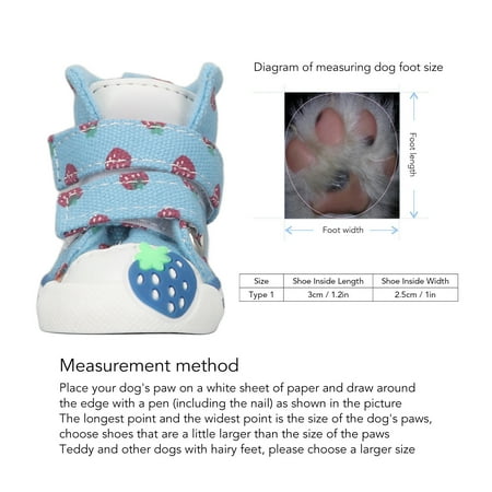 Breathable Canvas Dog Shoes  Cute Puppy Boots For Small Pets  Prevent Slips!