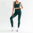 thumbnail image 3 of Leggings de yoga Jumpingount para Mujeres alta cintura Control entrenamiento Verde S AP002217-09, 3 of 6