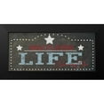 thumbnail image 2 of Greene, Taylor 14x8 Black Modern Framed Museum Art Print Titled - NOW PLAYING LIFE, 2 of 5