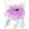 thumbnail image 2 of Dyer, Beverly 25x32 White Modern Wood Framed Museum Art Print Titled - Lilac Peony I, 2 of 4