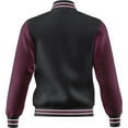 thumbnail image 3 of DECKRA Men's Fashion Varsity Jacket Casual Regular Fit Letterman Baseball Bomber Jackets Fleece, 3 of 5