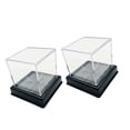 thumbnail image 3 of 2 cajas acrílicas para béisbol, soporte transparente para pelotas de béisbol, compacto, multiusos, protector único, vitrina de exhibición, 3 of 8