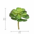 thumbnail image 3 of Fake Flower Bouquet Artificial Succulent Artificial Flower Artificial Greenery Plant Faux Cactus Realistic Succulent Arrangements For Home Decor Horticultural Design Party Accessories,Green Hous, 3 of 8