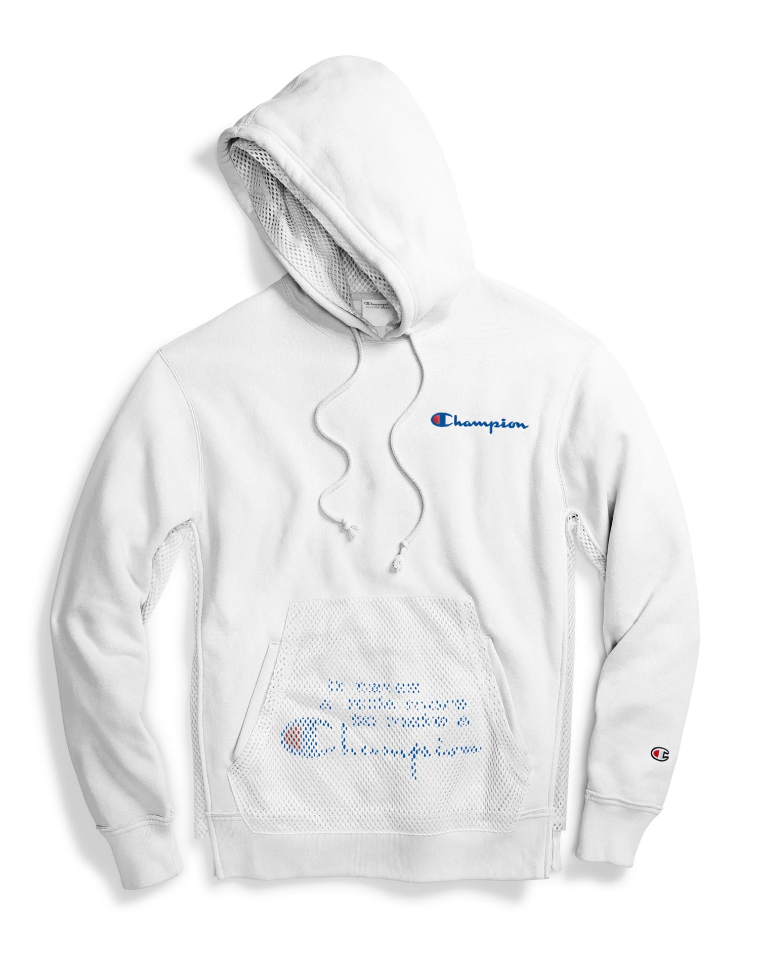 white champion pullover hoodie