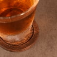 thumbnail image 4 of CONSDAN Cup Coasters, USA Grown Hardwood, Wooden Cup Coasters Set, Oak Color 6 Pcs a set, 4 of 8