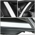 thumbnail image 5 of Nuvision for 01-03 Honda Civic Coupe Sedan LED DRL Projector Headlight Lamps Black/Clear, 5 of 12