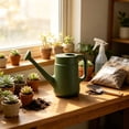 thumbnail image 4 of Long Spout Watering Can 67.6 Fl Oz Indoor Plants Watering Pot Plastic Gardening Shower Spray Pitcher For Home Balcony Army Green, 4 of 6