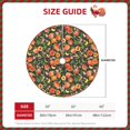 thumbnail image 2 of Fotbe Fruits Peach Pattern Christmas Tree Skirt, Tree Skirts Plush Christmas Decorations, Christmas Tree Skirts Xmas Decorations Holiday Party Decor-48", 2 of 6
