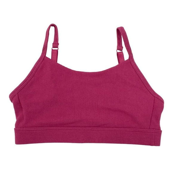 Brasier Hanes Para Mujer con Elástico en la Cintura con Tirantes Ajustables Lila Talla EG