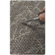 thumbnail image 3 of Xiao Hua Alfombra de baño, antideslizante, de felpa, peluda, lavable a máquina, para suelo, bañera y ducha, 38 x 120 cm (blanco), 3 of 4